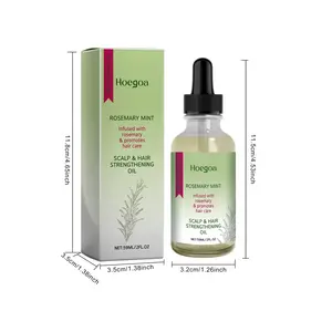 Hoegoa Rosemary Hair Treatment Oil: For Thicker, Fuller Hair, Hair Strengthening, Smoothing, and Repairing Dry & Damaged Tresses