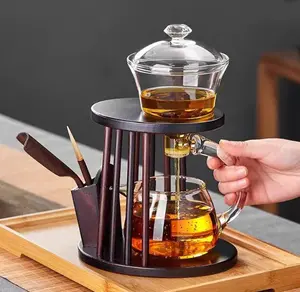Magnetic Suction Tea Maker - Modern Teapot Set for Kung Fu Tea