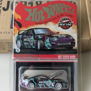 Hot Wheels 2025 RLC Selections HKS 1997 Toyota Supra Red Line Club Edition Diecast Model Car