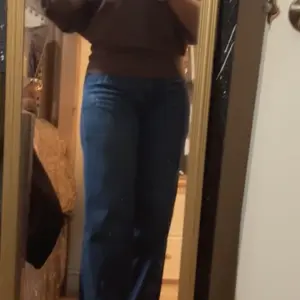 Magic ONESO Mid-low Rise Baggy Jeans Stretchy Wide Leg for Women Distressed Pants Womenswear Bottom 8001 Lady Basic Minimalist Comfortable Denim Tummy Control Curve Hugging Plus Size Regular Size BBL