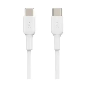Belkin CAB003BT1MWH 1 m USB-C to USB-C Data Sync Cable, White, Electronic, Mobile