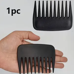 Wide Tooth Comb, Portable Anti-static Comb for Human Hair Synthetic Hair Extensions Wigs Hairpieces, Styling Hair Comb Portable Anti-static Comb edge  brush  cleaning Multi-Function Detangling Comb Set Portable Anti-Static Acetic Acid Comb