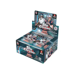 BREAK#744 THURSDAY 2025 Topps Chrome Football Hobby Jumbo Pick Your Team (SM) 04/16/26 07:30 PM EST or RIP ON FILL
