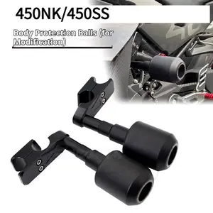 CFMOTO 450SR-S 450NK Crash Protectors Frame Sliders Engine Guard Exhaust Shield for Enhanced Protection