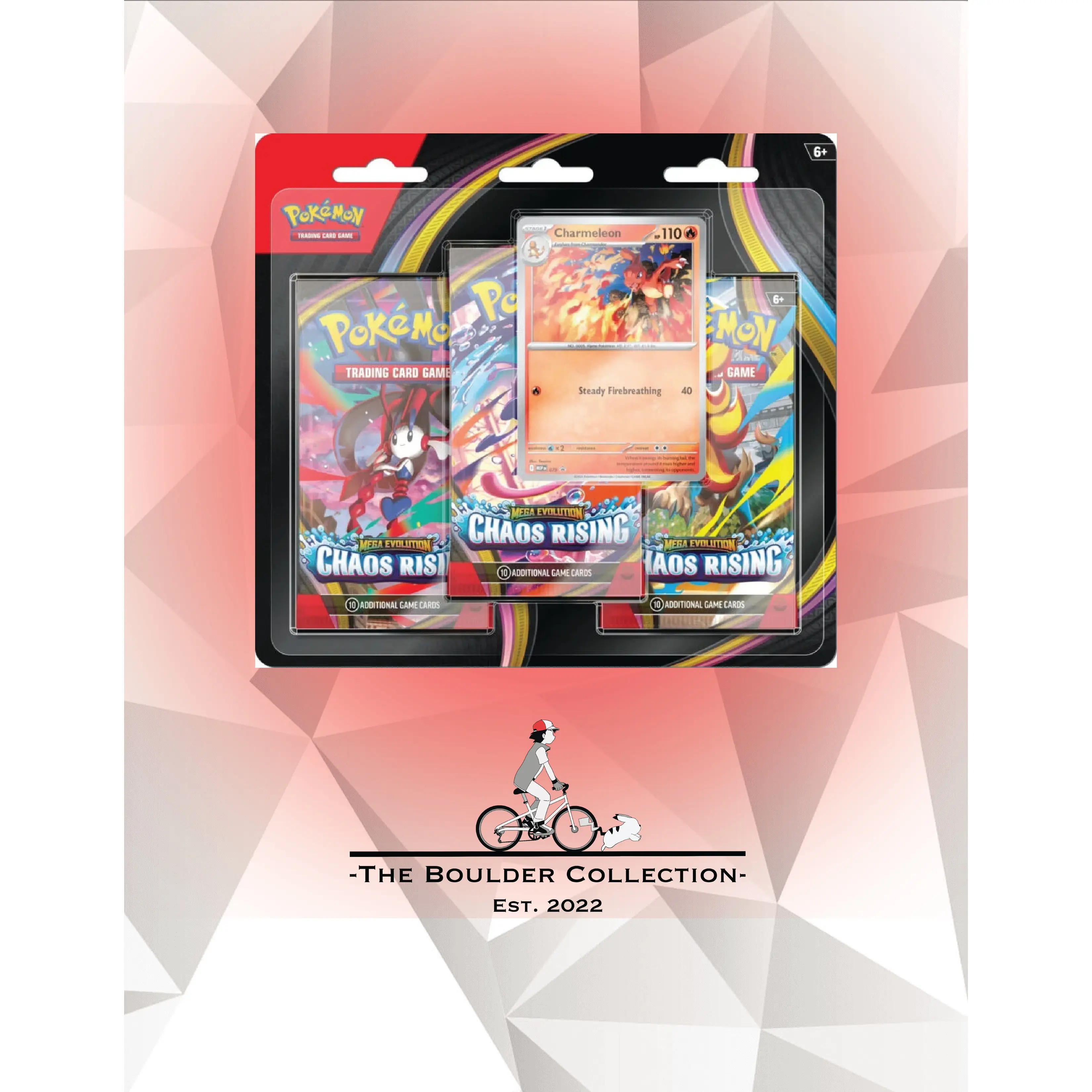 Pokemon TCG: Chaos Rising 3-Pack Blister