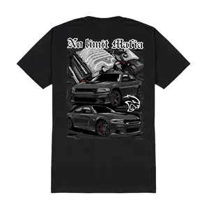 Dodge Charger SRT Blacked Out Hellcat Scat Muscle Car Unisex T-shirt Sweatshirt Hoodie 2 Sided Gift for Car Lovers Shirt