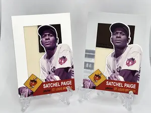 Satchel Paige Cleveland Indians Patch Card – Limited Edition