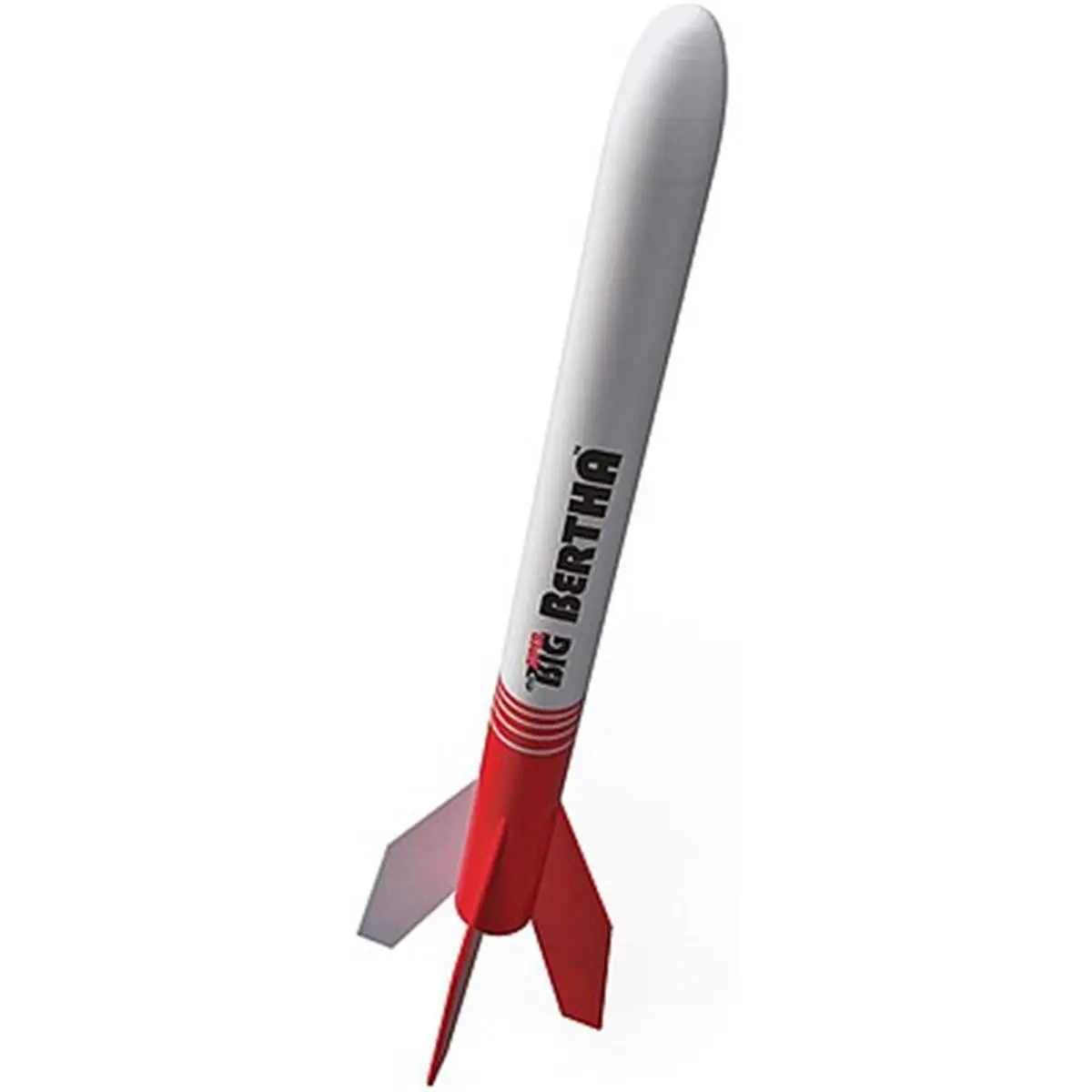 Estes Super Big Bertha Pro II Rocket Pro Series Small Animal Toy - Quick-Release Motor Retainer, 2.6 in Diameter, 36 in Height (36 inches tall), 36.8 in Length, Impressive Altitudes, Building Enjoyment, E16-4