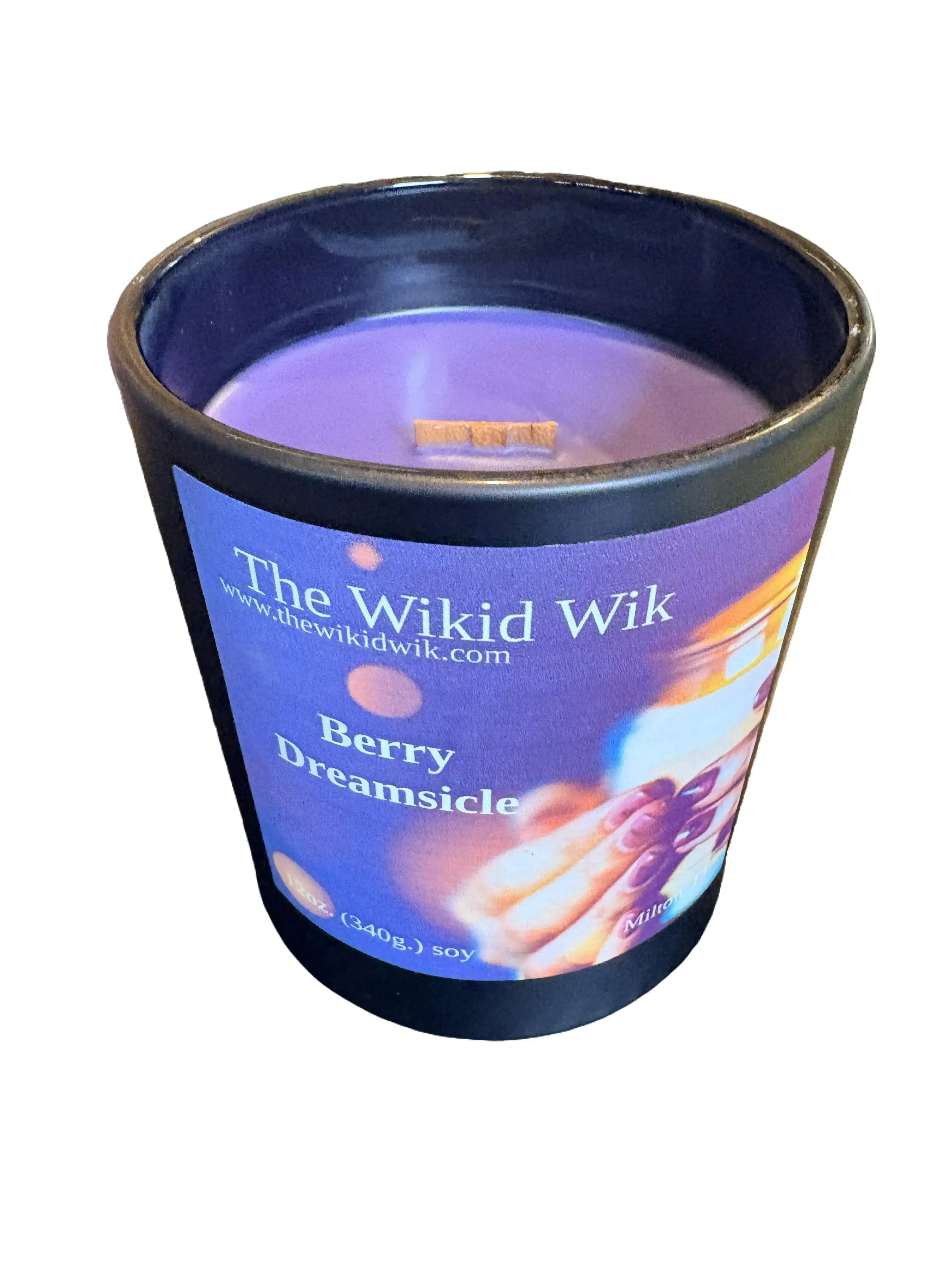 Berry Dreamsicle - Soy Scented Candle...Sweet, creamy, and dreamy — like a fruity popsicle swirled with vanilla cream.