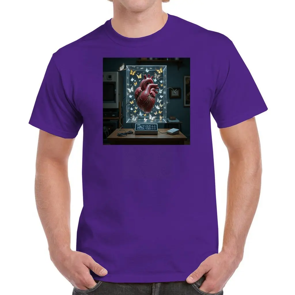 Cage Of Butterflies - Unisex Heavy Cotton T-Shirt