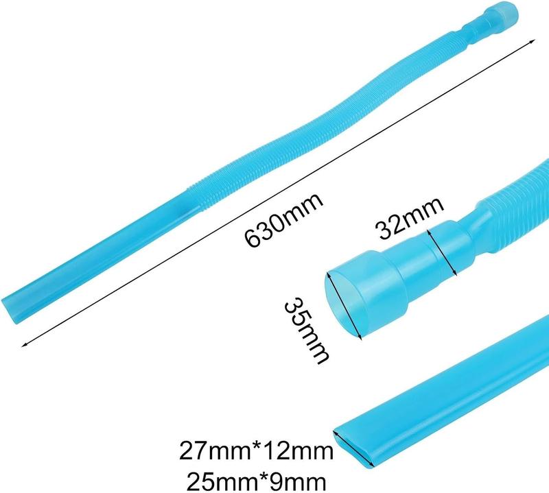 Upgraded Dryer Vent Cleaner Kit: Universal Vacuum Hose Attachment Fits All Vacuums Cleaner, Deep Cleaning Tools for Clogged Ducts & Lint Removal