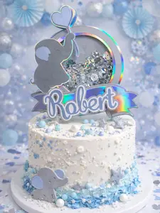 Elephant/Elefante Cake Topper