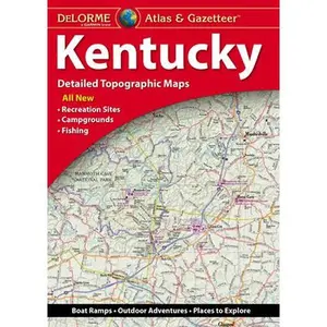 USED-Delorme Atlas & Gazetteer: Kentucky by Rand McNally (Paperback)