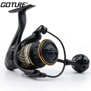 Goture Spinning Reels, Stainless Steel Ball Bearings for Saltwater Freshwater Spinning Fishing Reel, Nylon Frame, 5.2:1 Gear Ratio Ultra Smooth Fishing Reel complete fishingset fishingboats