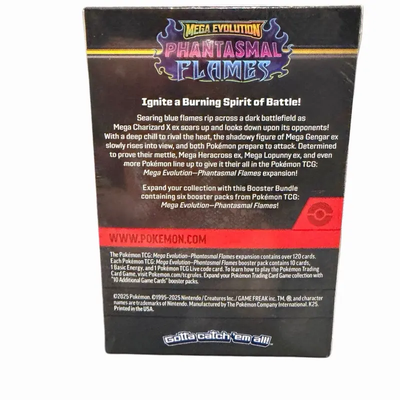 nintendo pokemon mega evolution: phantasmal flames booster display box Pokemon - Mega Evolution - Phantasmal Flames