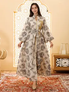 Ramadan Dubai Embroidered Sequin Long Dress for Muslim Women, Muslim Women Gowns, Elegant Loose-Fitting Jalabaya for All Seasons, Perfect for Casual and Formal Events, Caftan