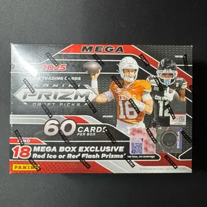 2025 Panini Draft Picks Mega box (Red Cracked Ice)