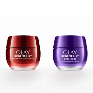 Olay Best Sellers Micro Sculpting Cream and Retinoid Power Couple