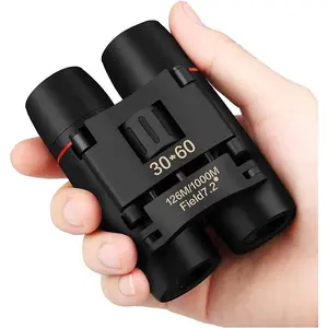 30x60 Binoculars for Adults Small Compact Binoculars, Suitable for Adults and  Bird Watching Travel Sightseeing,  Lightweight Small Binoculars, with Clear Low-Light Vision