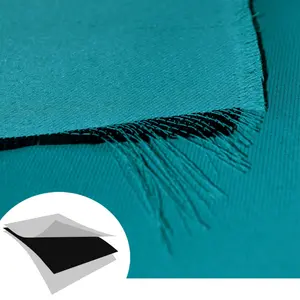 High Precision Opaque Full Blackout Curtain Fabric Engineering Grade Sunshade Lining