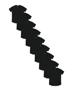 Everyday Wear Men’s Crew Neck T-Shirt Crew Neck - 9 Pack Casual Cotton