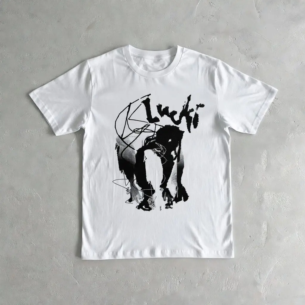Lucki Shadow Tee, Almost There SMD Flawless Merch T-Shirt Hip Hop Apparel Merch, Outfits for Rap fan SIE