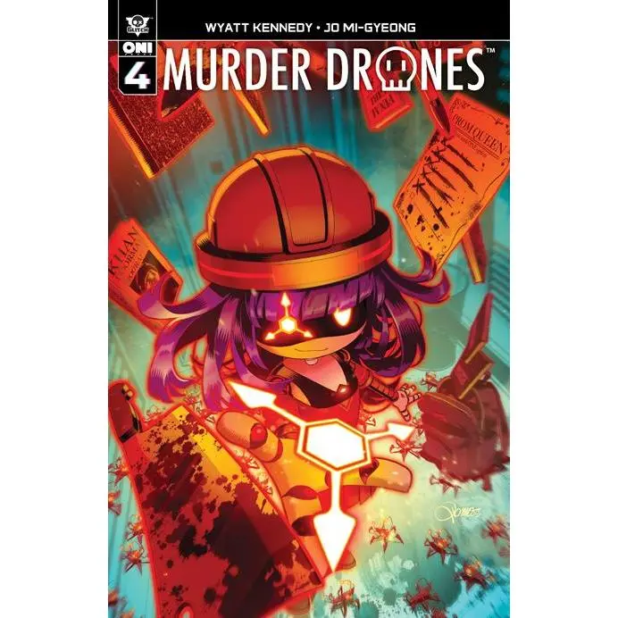 MURDER DRONES ISSUE #4 (OF 6) - Oni Press Comics (2026) - First Edition - Wyatt Kennedy / Alessio Zonno / Jo Mi-Gyeong