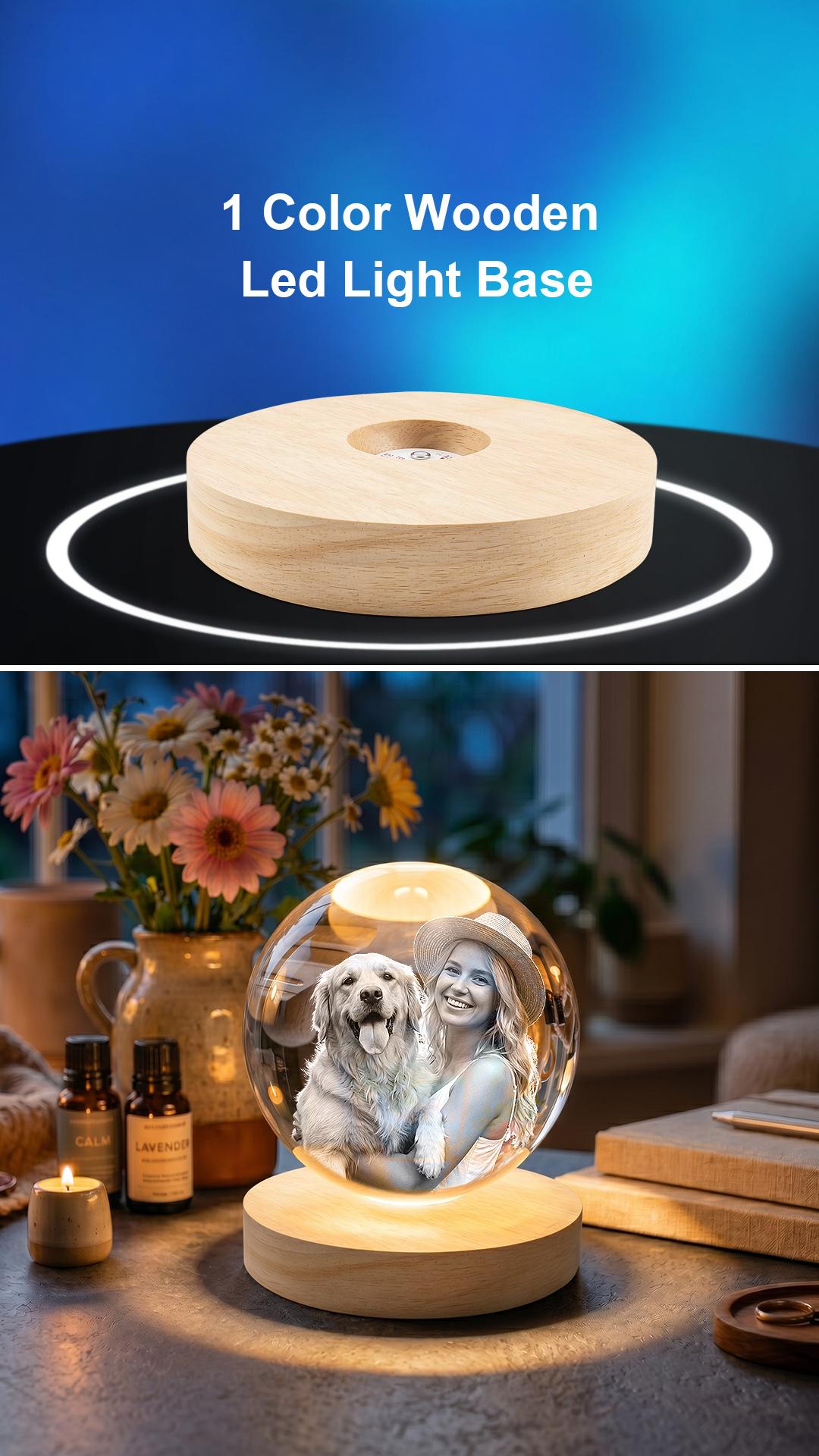 Iceberg K9 3D Laser Engraved Custom Photo Crystal Frame, Touch Control Multicolor LED Light Base, Personalized Family & Pet Memory Keepsake Ornament, Sentimental Desktop Home Decor Gift for Mom, Dad, Lovers, Birthday & Anniversary Iceberg K9 3D Laser Engraved Custom Photo Crystal Frame, Touch Control Multicolor LED Light Base, Personalized Family & Pet Memory Keepsake Ornament, Sentimental Desktop Home Decor Gift for Mom, Dad, Lovers, Birthday & Anniversary