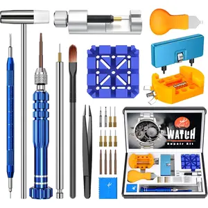 Watch Repair Kit, for Watch  Replacement & Watch Link Removal and Resizing & Watch Opener, Watch Repair  Set, Watch Wrench  Remover, Watch Cleaning, Spring Bar Tool