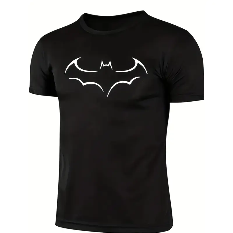 100% Cotton Golf Gift T-Shirt For Men and Women Casual ✧ 2024 large size mens loose t shirt fashion bat print mens short sleeve t shirt summer new mens casual t shirt black -1 B13