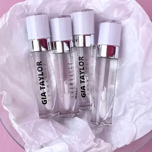 Crystal Ball lipgloss crystal clear lipgloss unscented unflavored lipgloss moisturizing non sticky vegan cruelty free