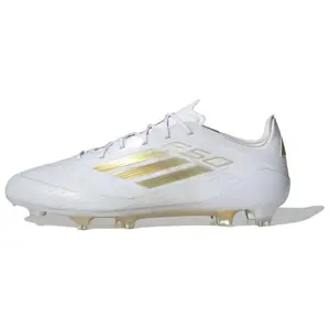Adidas F50 Elite Comfortable Lightweight Unisex Football Shoes in Platinum White Trending Shoes, House White Official Shoes to Get / Maison Mihara