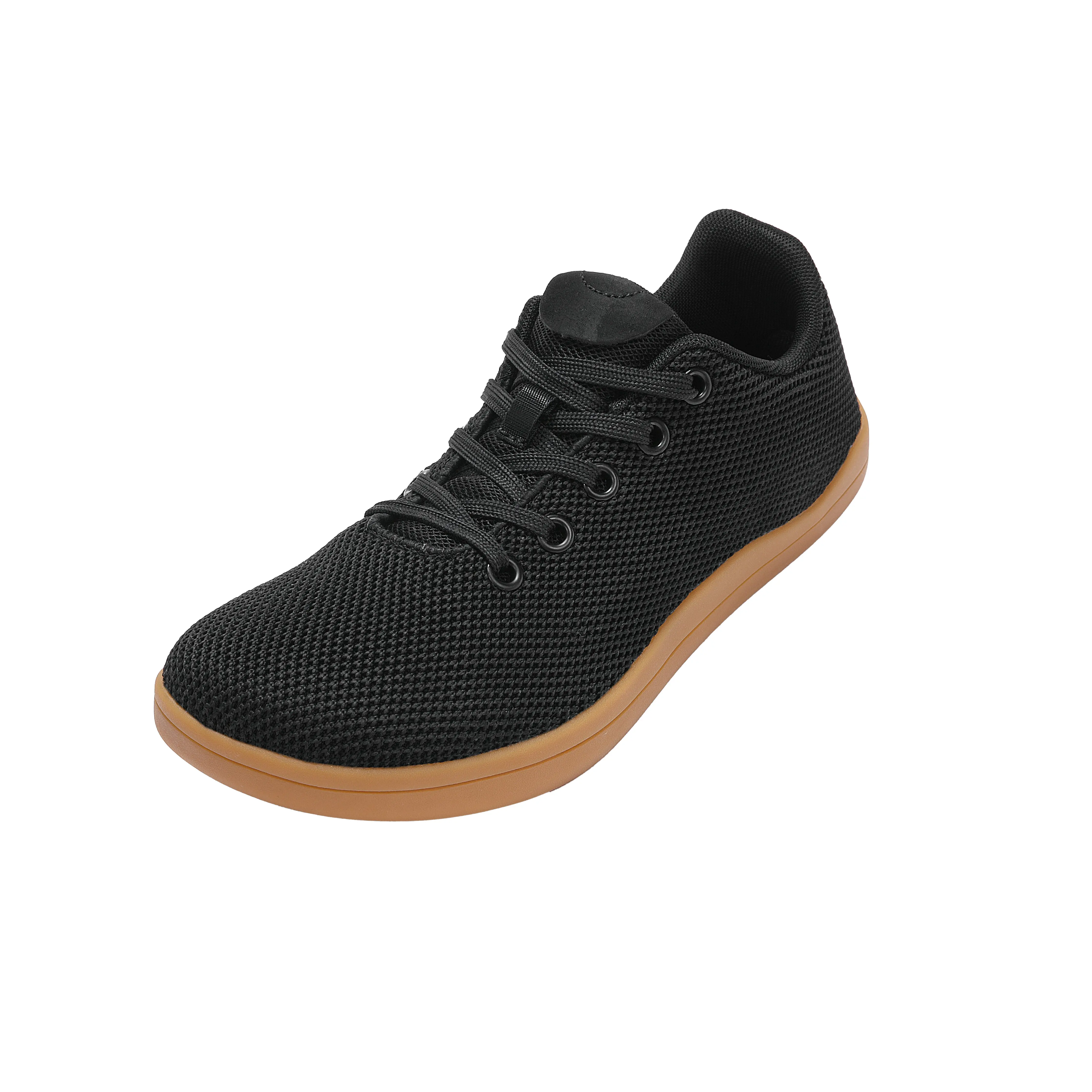 Zorwalk Men's Orthotic PU Leather Walking Shoes, Stylish Barefoot Trainers with Wide Toe Box, 0-Drop Sole, and Double Arch Support for Daily Use & Travel, Stylish Walking Shoes, Orthotic Shoes