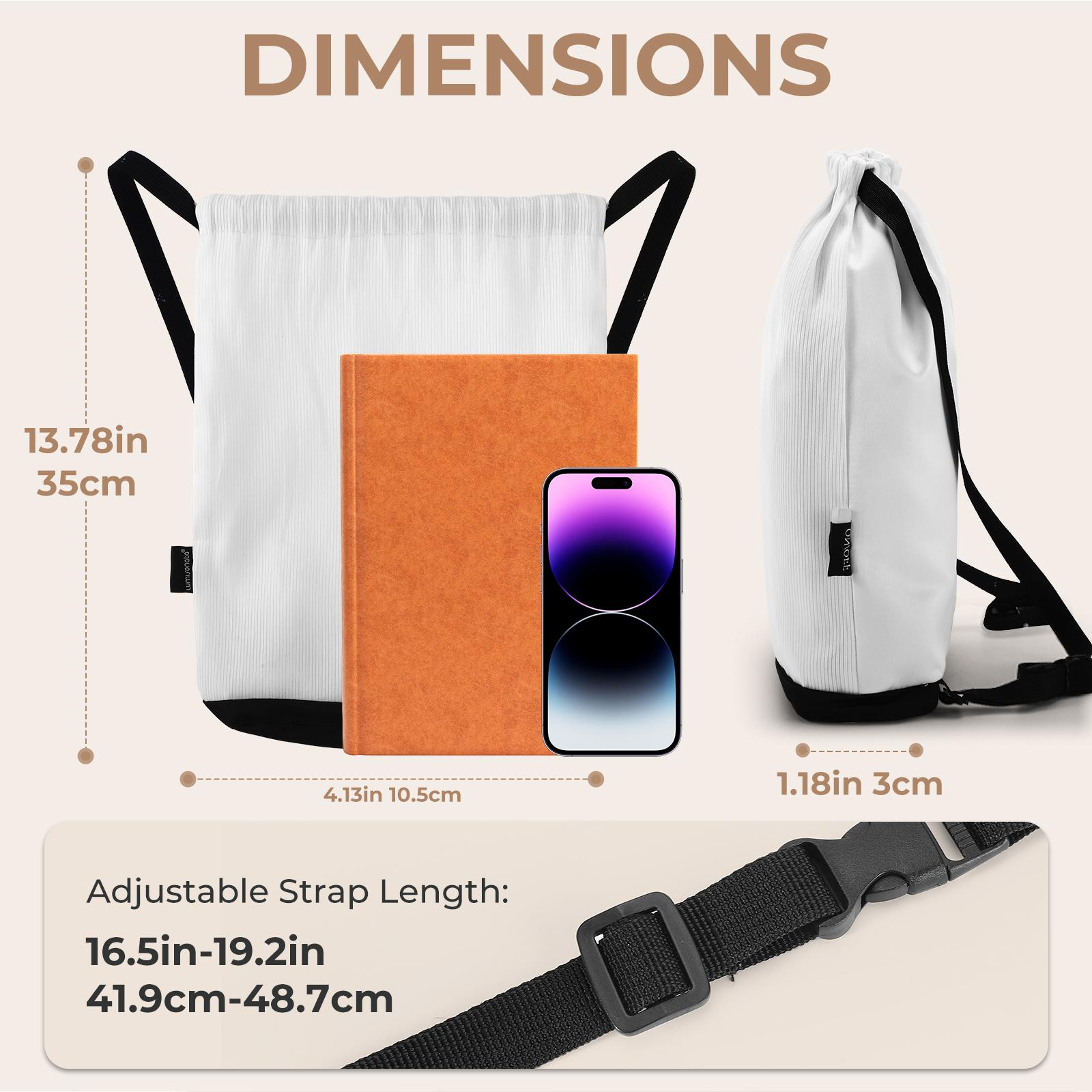 LUMISONATA Luminescent Backpack Retractable Mouth Design Bright/Strobe Multi-Mode Type-C Lightweight Suitable for Outdoor Cycling and Night Running