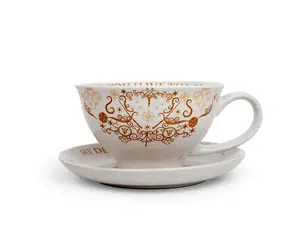 Harry Potter Grim 12-Ounce Ceramic Teacup and Saucer Set