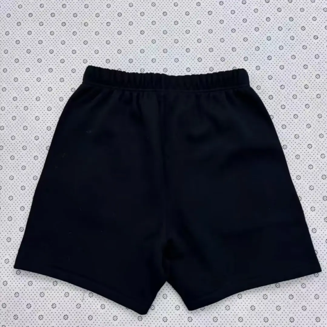 Men's Plain Stretch Fabric Sweatshorts - Stylish Cotton Men's Bottoms, Above the Knee/Knee Above, Comfortable for Everyday Wear & Summer Outings, Moves with Ease