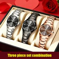 Round Watch Three-Piece Set