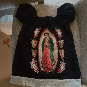 Virgen de Guadalupe Dress and Headband: mexican dress virgen