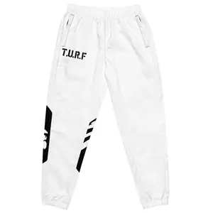 T.U.R.F Unisex White track pants