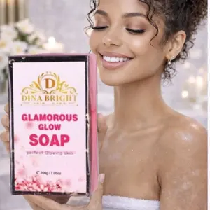 GLAMOROUS GLOW BEAUTY SOAP .