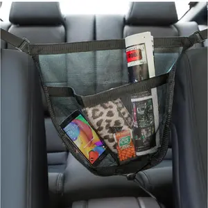Auto Purse Organizer Caddy - Compact Design, Adjustable Straps, Ideal for Car Use, Lightweight and Versatile Storage Solution