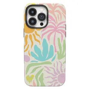 Casely iPhone 14 Pro Max Case | Pura Vida | Oasis | Bold Protective Design | Compatible with MagSafe