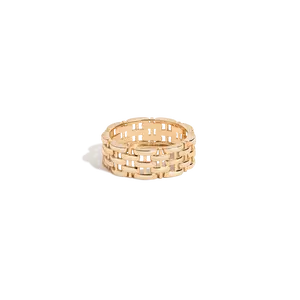 Mini Panther Chain Link Ring