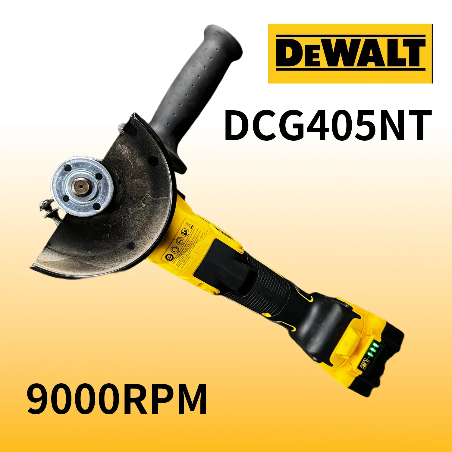 Dewalt DCG405NT 12V Brushless Angle Grinder - Lightweight, Versatile Hand Tool for Precision Cutting, Grinding Tasks