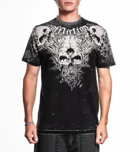Affliction Men's Reversible T-shirt Born Of Entropy