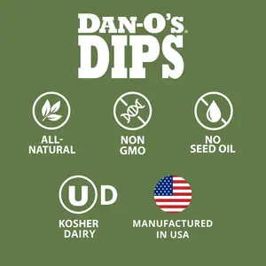 Dan-O’s Dips Variety Pack (8 Pack) – Ranch, Mexi-Ranch, French Onion & Dill Dip Mixes – All-Natural Seasoning Packets – Just Add Sour Cream or Greek Yogurt – No Artificial Ingredients