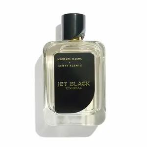 Jet Black Enigma by Michael Malul – Spicy Amber & Woody Perfume with Ginger, Saffron & Oud (3.4 oz Eau de Parfum)