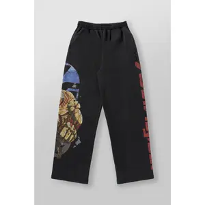 Trendy AOT Titan Black Sweatpants, Streetwear Hip Hop Sweatpants, Outdoor Wear Daily Wear For Men, Designer Clothing, Gift for him for her, Birthday's gift