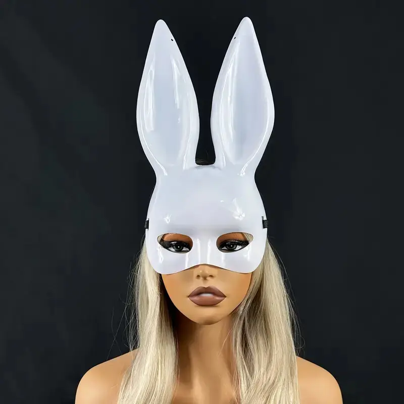 2pcs Sexy Rabbit Masks, Cute Bunny Costume Masks, & Colors Available, Unisex Halloween Carnival Accessories, Party Event Props