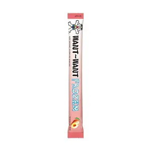 WANT WANT Peach Ice Pop 78ml - Frozen Summer Treat, Childhood Nostalgia, Refreshing Dessert